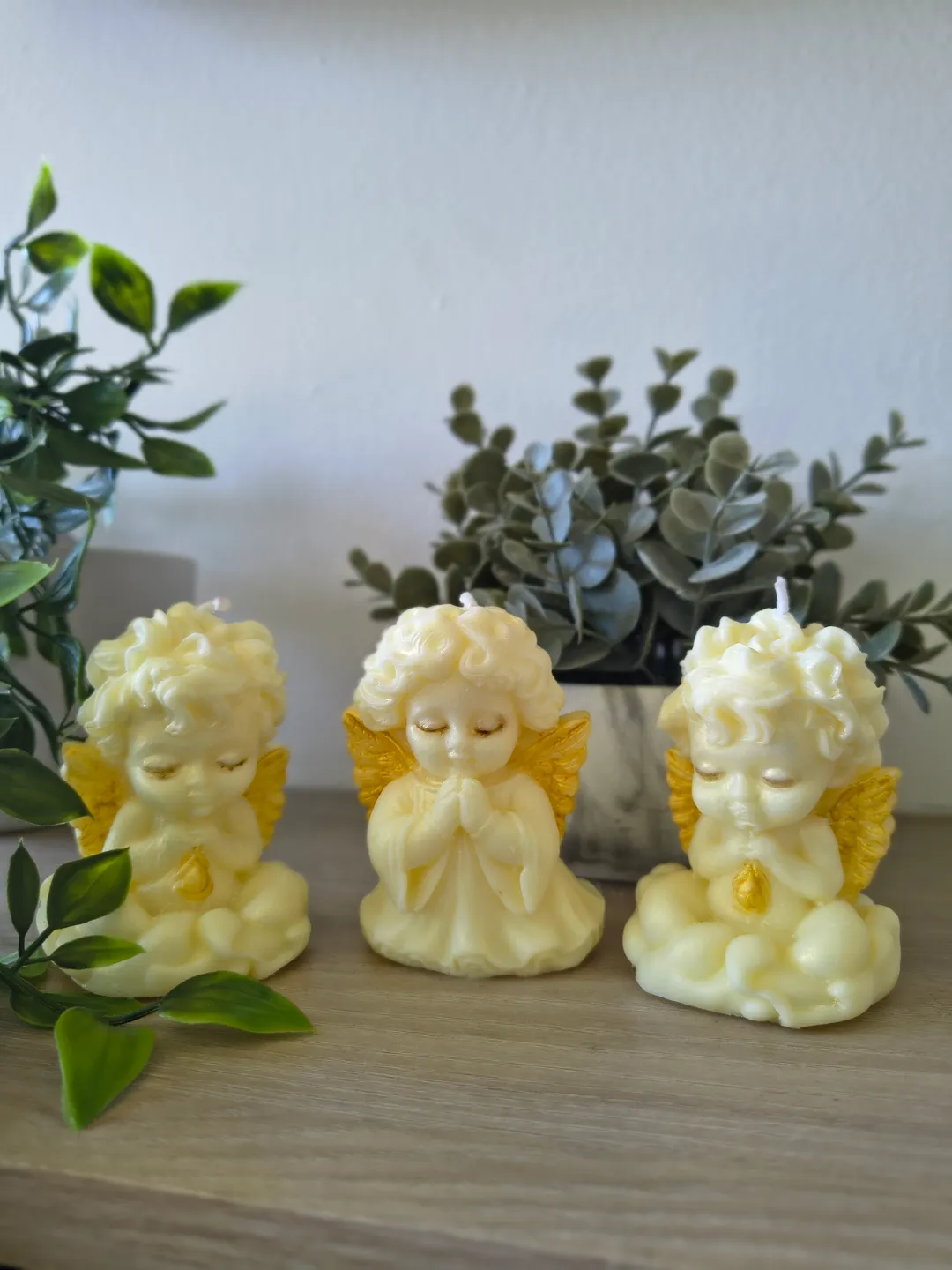 Vela Decorativa Ángel de Luz – Paz y Protección