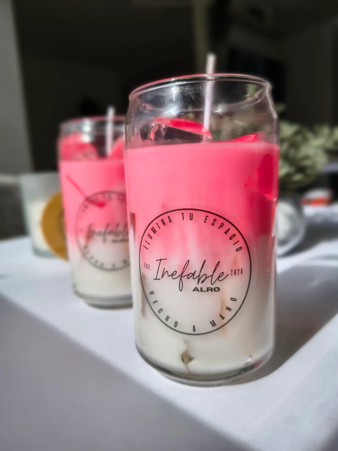 Vela Aromática Té Helado de Fresa